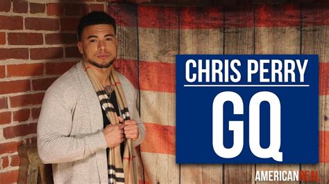 He is British by Nationality. . Chris gq perry
